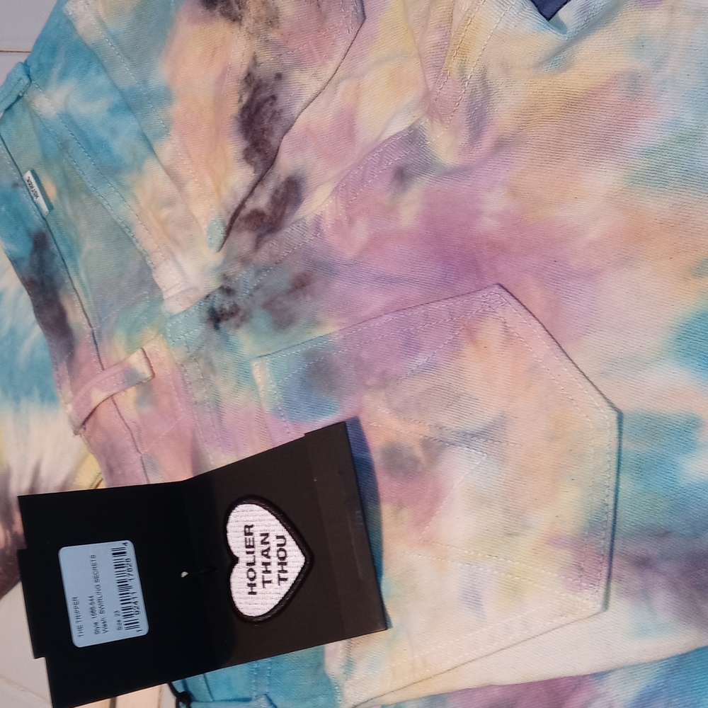 Mother Superior/The Tripper/Swirling Secrets/ High rise/Tie Dye/ Jean Si… - Picture 8 of 8